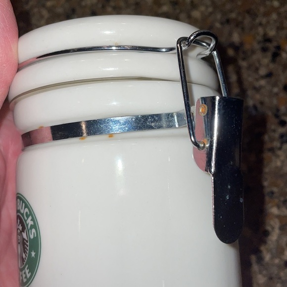 Starbucks 2007 Split Mermaid Tail Original Logo Mini Canister Container - Picture 11 of 13